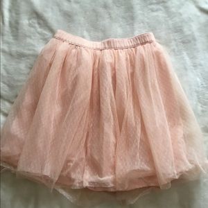 Hollister blush skirt